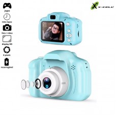 Câmera Digital Kids XC-X2 X-Cell - Azul